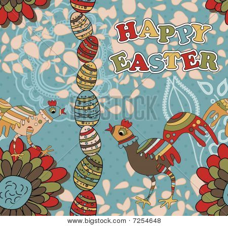 Seamless Easter Pattern