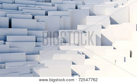 Scattered Cubes - 8K Abstract Background