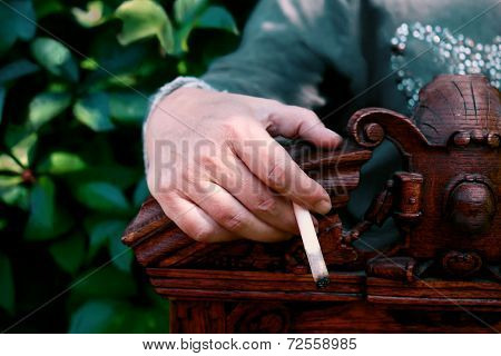Hand With A Cigarette