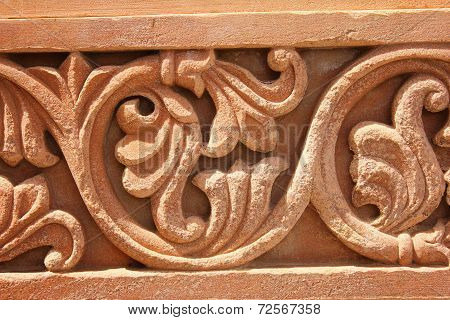 Engraving Structure In Jain Temple