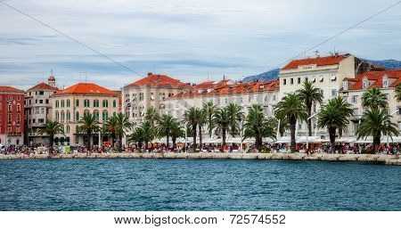 Architecture Of The Old Town In Split, Croatia