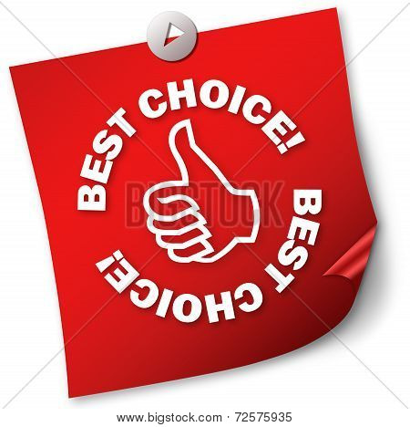 Best choice