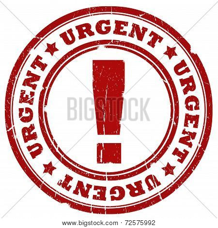 Urgent stamp