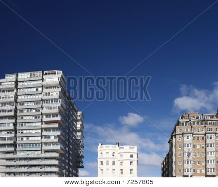 Hochhaus modern classic Office flat