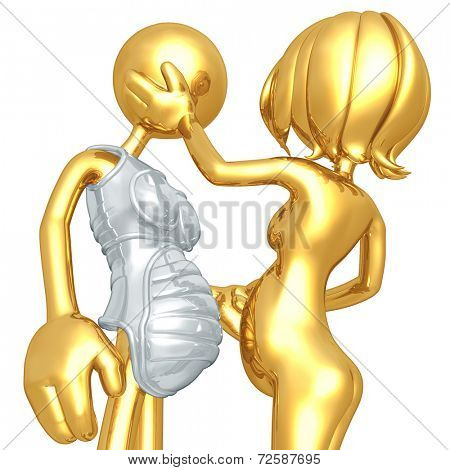 Pregnancy Sympathy Suit