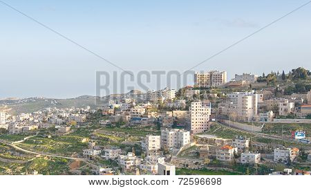Early Light At Mt. Herodian, Bethlehem, West Bank, Palestine, Israel