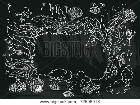 Summer Season And Bees
