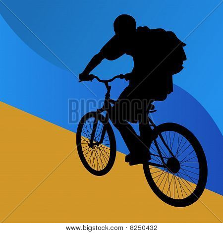 ผู้ขับขี่รถจักรยานนักเรียน