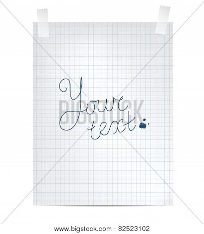 vector graph paper illustrator background