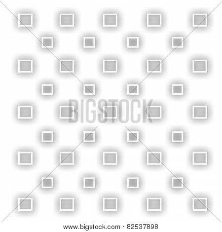 Shadow Square White Background