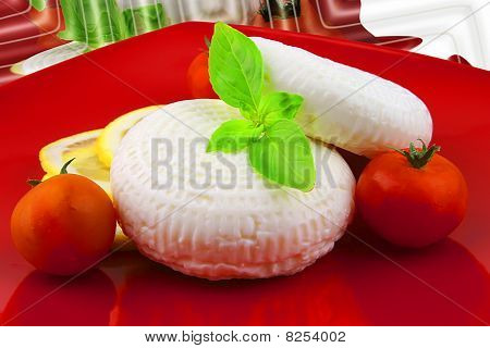 Feta und Gemüse