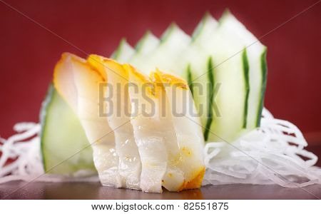 HADDOCK SASHIMI SUSHI