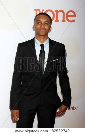 LOS ANGELES - FEB 6:  Donis Leonard Jr at the 46th NAACP Image Awards Arrivals at a Pasadena Convention Center on February 6, 2015 in Pasadena, CA