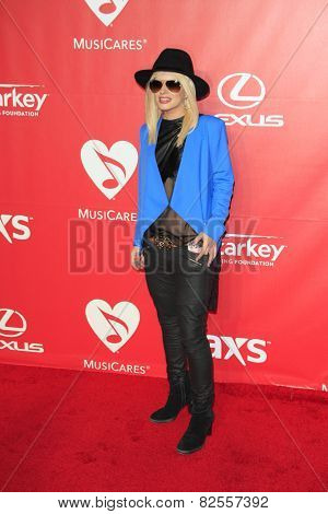 LOS ANGELES - FEB 6:  Orianthi at the MusiCares 2015 Person Of The Year Gala at a Los Angeles Convention Center on February 6, 2015 in Los Angeles, CA