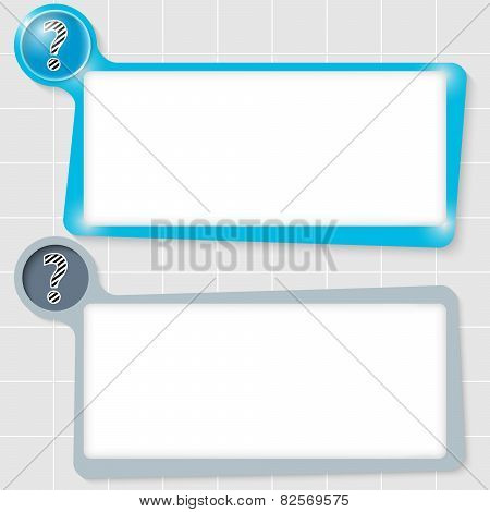 Two Text Boxes