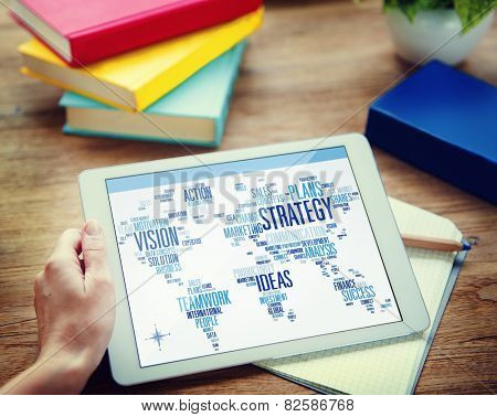 Strategy Analysis World Vision Mission Planning Concept