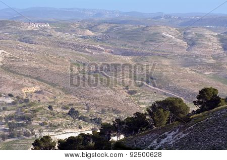 Landscape Of The Judaean Desert
