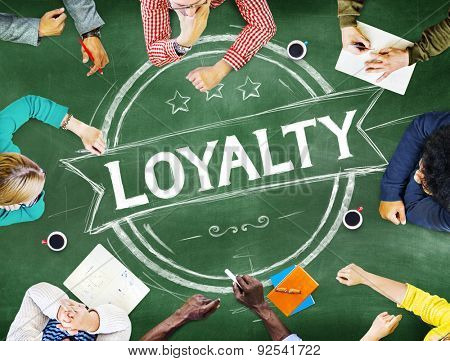 Loyalty Values Honesty Integrity Honest Concept