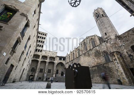King's Square, Barcelona, Spain