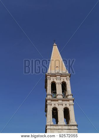 Tower against a blue sky