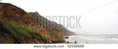 Beautiful Panoramic Landscape Sea Coastline