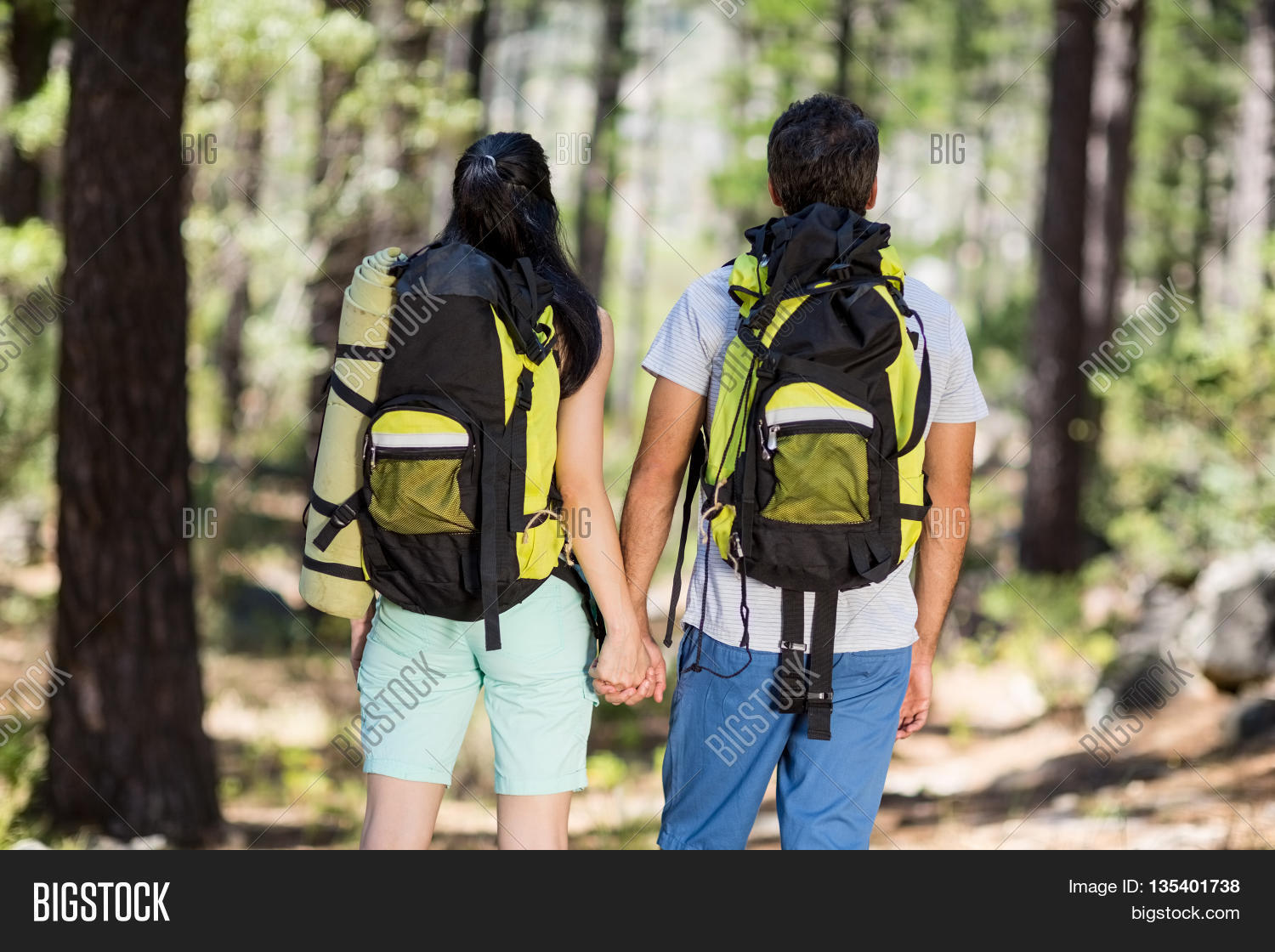 Couple Back Holding Image & Photo (Free Trial) Bigstock