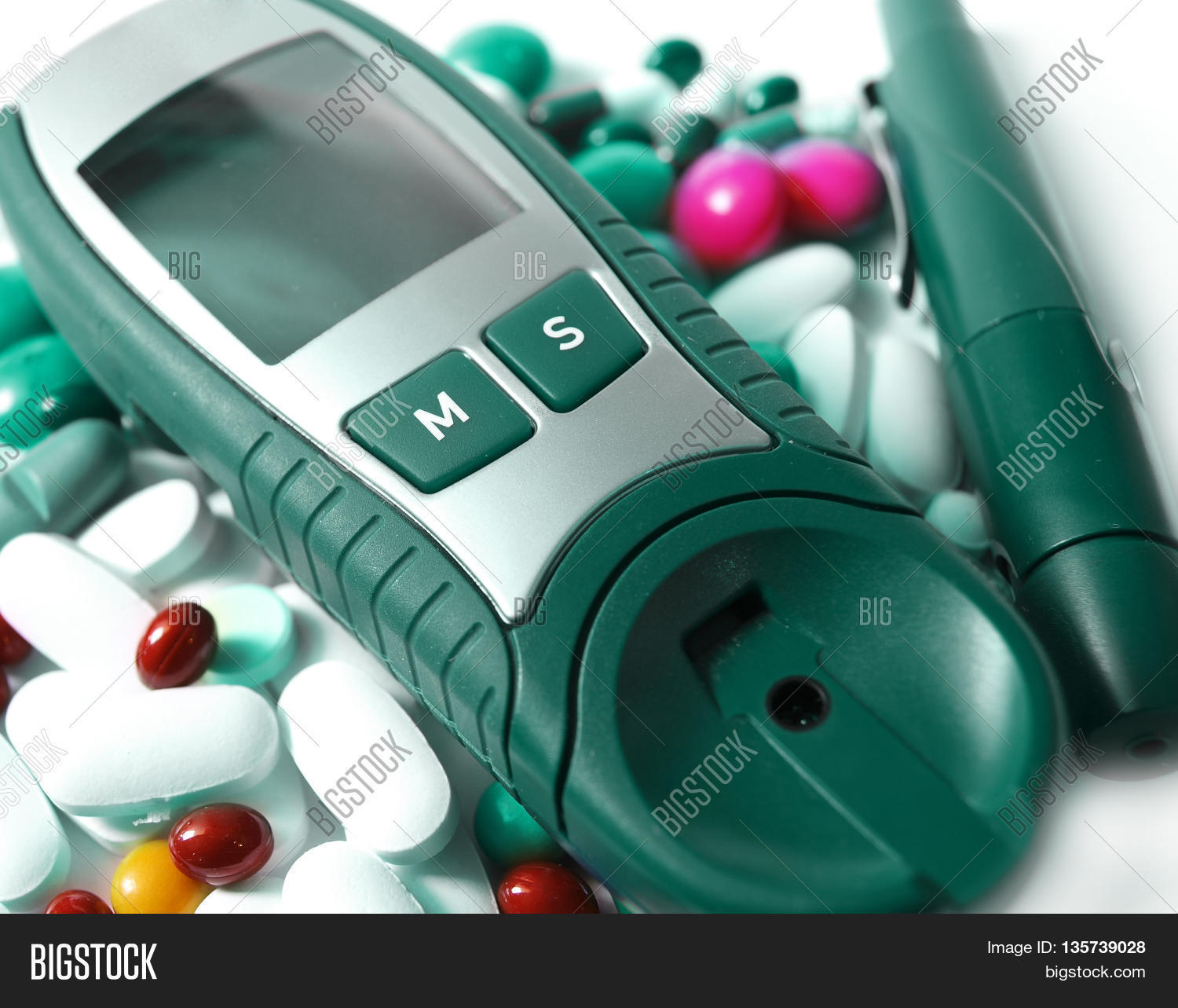 Device Measuring Blood Image & Photo (Free Trial) Bigstock