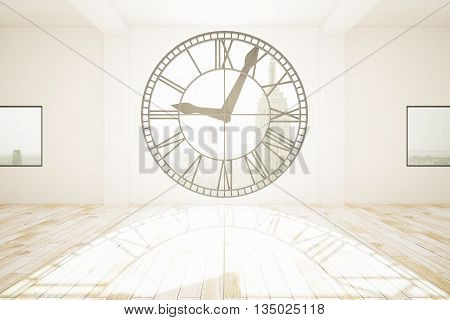 Room With Clock Window