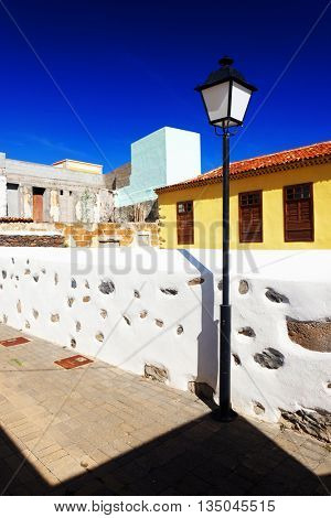 Architectural detail in Agulo Village, La Gomera, Spain, Europe