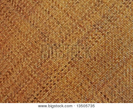 texture of rattan weave