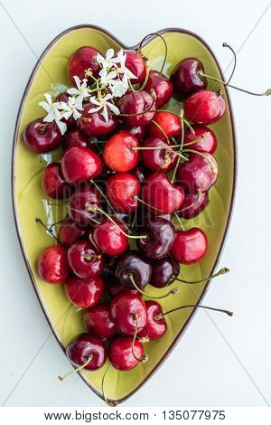 fresh cherries