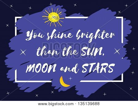 Inspirational Motivated Quote. Motivational Poster Idea. Vector Typography concept. Idea for design of banner with quotes. Vector Illustration