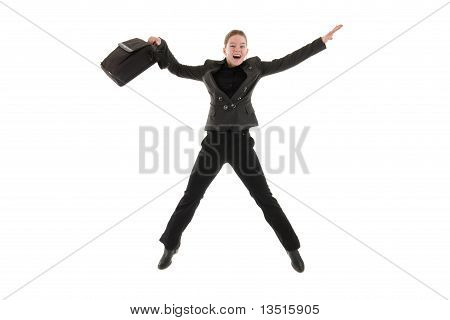 Happy Business Woman
