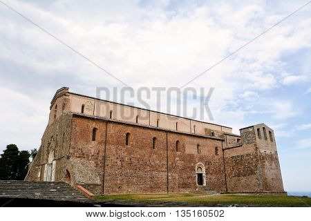 abbey of San Giovanni in Venere in Fossacesia (Italy)