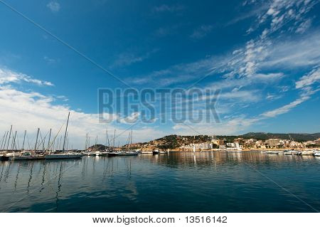Harbor In San Feliu De Gauxols