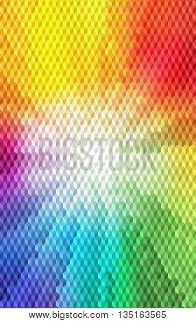 Abstract Isometric Cube Shape Background for Business cards, Web Design, Prints, Presentations, Graphyc Design. Vector Sun Rays Design Background