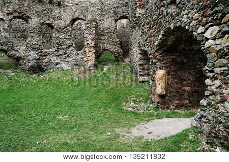 Soimos medieval fortress, Arad, Romania
