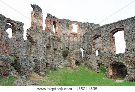 Soimos medieval fortress, Arad, Romania

