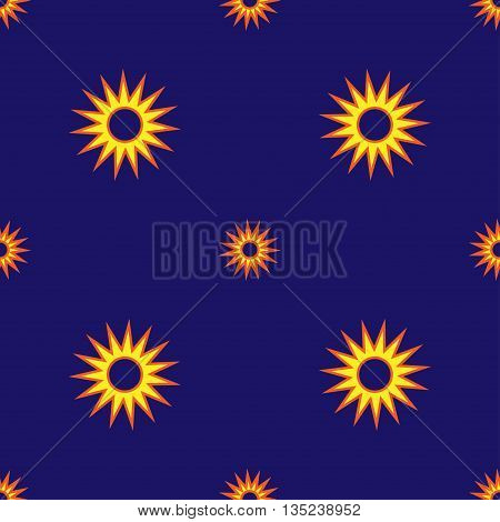 Stars geometric seamless pattern. Fashion graphic background design. Modern stylish abstract texture. Colorful template for prints textiles wrapping wallpaper website etc Stock VECTOR illustration