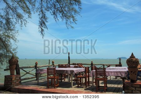 Tavolo da pranzo da spiaggia