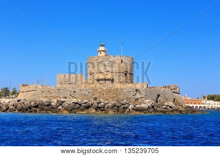 Fort Saint Nicolas Rhodes, Summer in Greece