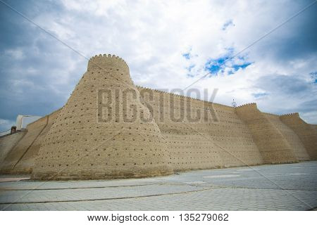 The Ark fortress of ancien Bukhara, Uzbekistan