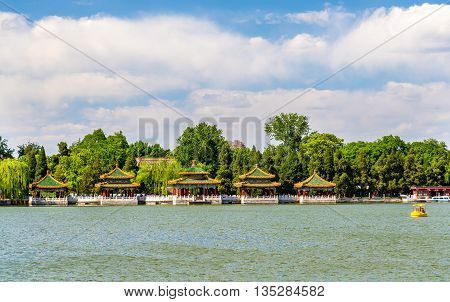 Beihai Park with the lake - Beijing, China