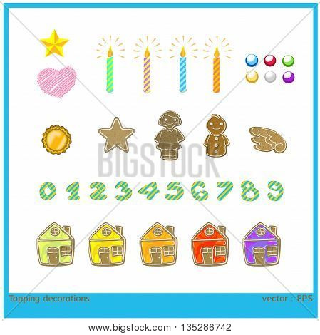 Graphic vector a cake for your special moment cartoon style