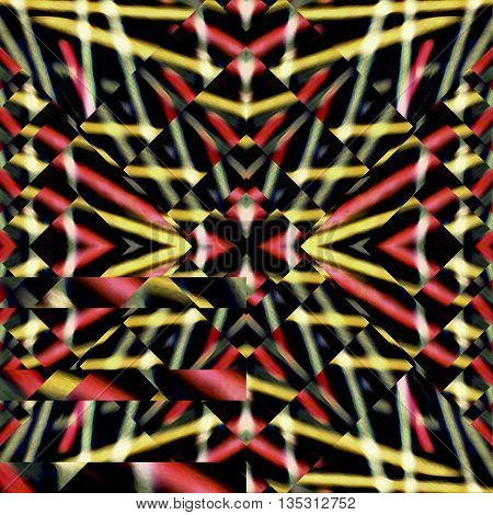 Multicolroed Geometric Pattern