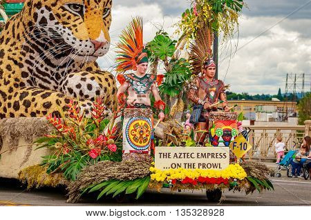 Portland Grand Floral Parade 2016