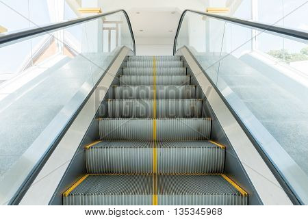 Escalators stairway inside Doi Inthanon National Park