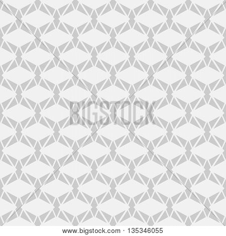Seamless geometry vector pattern texture on white background
