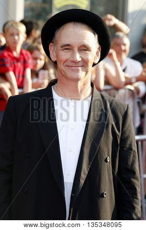 Mark Rylance at the Los Angeles premiere of 'BFG' held at the El Capitan Theatre in Hollywood, USA on June 21, 2016.