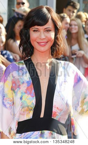 Catherine Bell at the Los Angeles premiere of 'BFG' held at the El Capitan Theatre in Hollywood, USA on June 21, 2016.